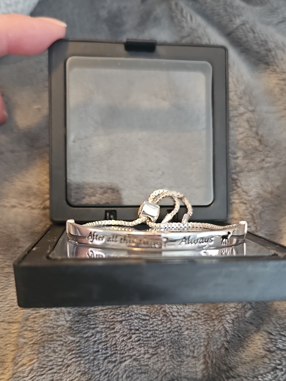 Harry Potter Silver AfterAllThisTimeAlways Bracelet
